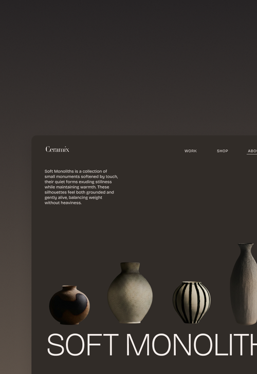 Ferramentas criativas do Squarespace para o design de movimentos.